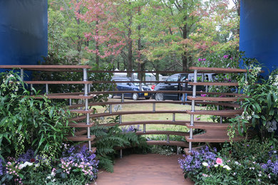 Inspiration for a small contemporary garden in Fukuoka.