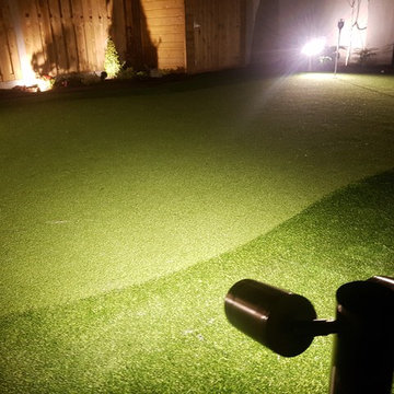 Golf by Night created by Amazon Landscaping
