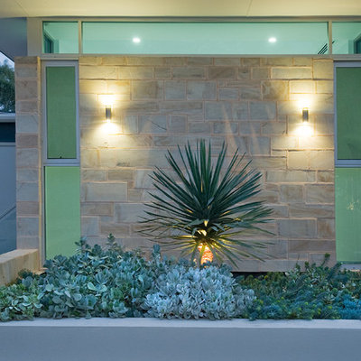 This is an example of a mid-sized contemporary landscaping in Adelaide.