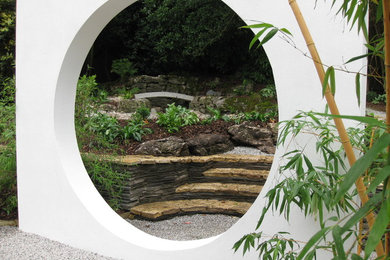 This is an example of a world-inspired garden in Kent.