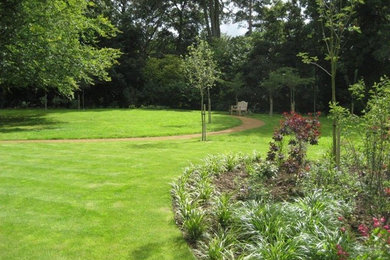 Photo of a country garden in Buckinghamshire.