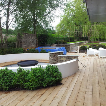 Large Modern Contemporary Garden