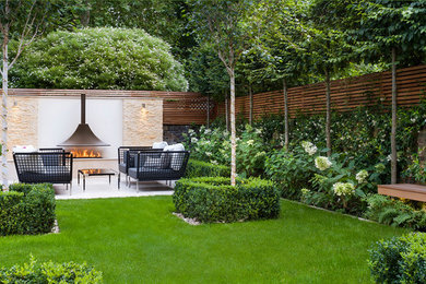 Inspiration for a modern garden in London.