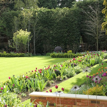 Luxury New Build Garden Garden Design in Harpenden, Hertfordshire
