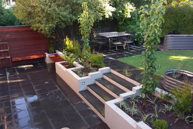 Moderner Garten in Adelaide