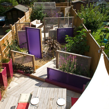 Modern garden design in Sevenoaks