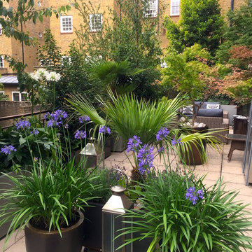 Modern Roof Terrace in Shad Thames