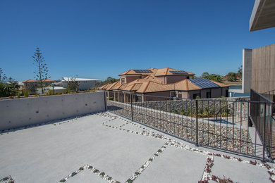 Kleiner Moderner Garten in Sunshine Coast