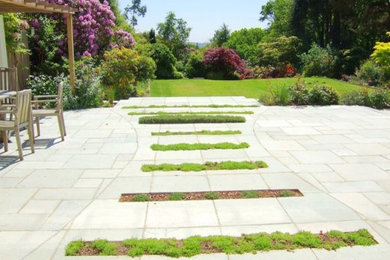 Inspiration for a contemporary garden in Sussex.