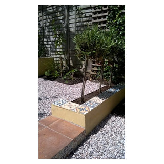 Moroccan garden Steyning, West Sussex Mediterranean Garden