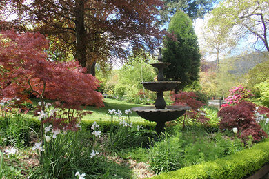 メルボルンにあるおしゃれな庭の写真