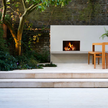 North London Contemporary Courtyard Garden