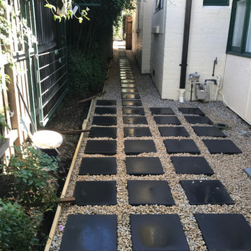Paver and Pebble PATHWAY