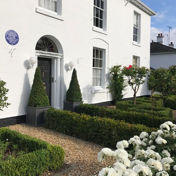 Period Property Front Garden - House and front garden