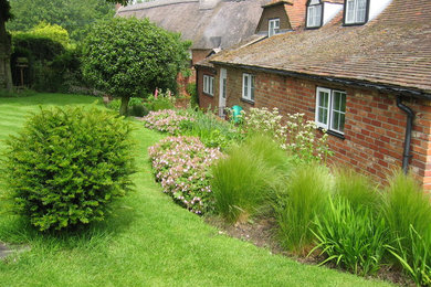 Rustic garden in Oxfordshire.