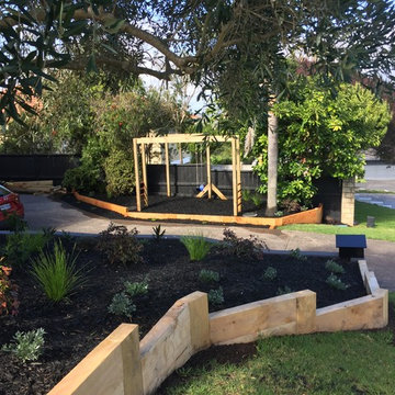 Playground and front yard