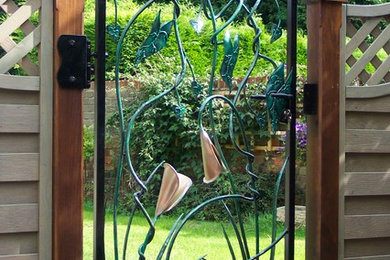 Inspiration for a modern garden in Kent.