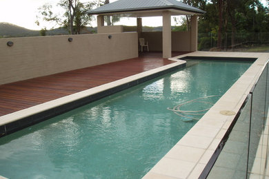 Idéer för en modern pool