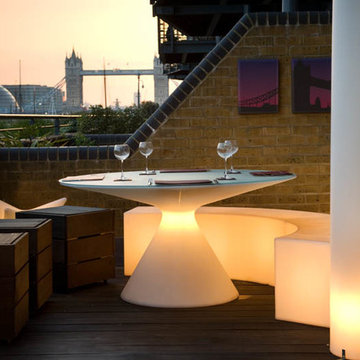 Roof Garden in Wapping, East London