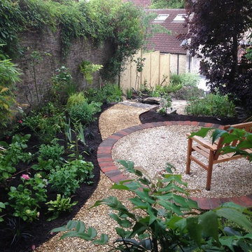 Rustic Terraced Garden