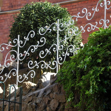 Safety Art Railings and Garden Gate