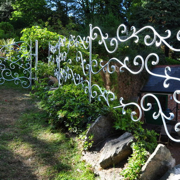 Safety Art Railings and Garden Gate