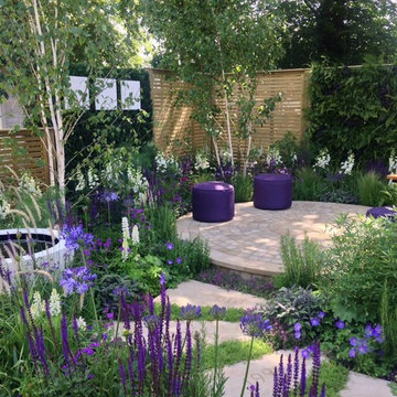 Silver-Gilt and People's Choice Winner Wellbeing of Women Show Garden at RHS Ham