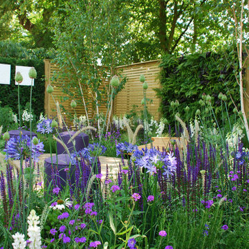 Silver-Gilt and People's Choice Winner Wellbeing of Women Show Garden at RHS Ham