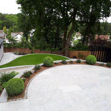 Sloping Garden Design - Sandhurst, Berkshire