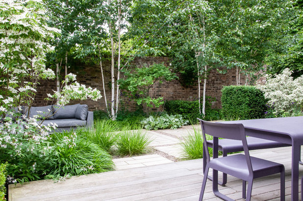 Garden Tour: A Large, Tricky Front Garden Becomes a Quiet Haven | Houzz UK