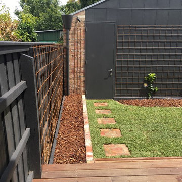 SMALL PET FRIENDLY GARDEN COMPLETED - In collaboration with Rebecca Naughtin