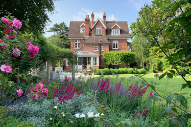 Victorian garden in Surrey.
