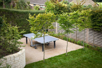 This is an example of a large contemporary garden in Other.