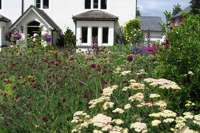 This is an example of a traditional garden in Cornwall.