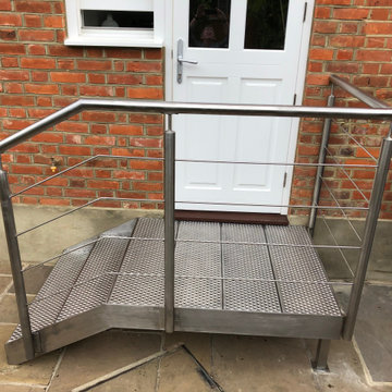 Stainless Steel Stair platform