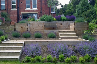 This is an example of a medium sized contemporary back garden in Other.