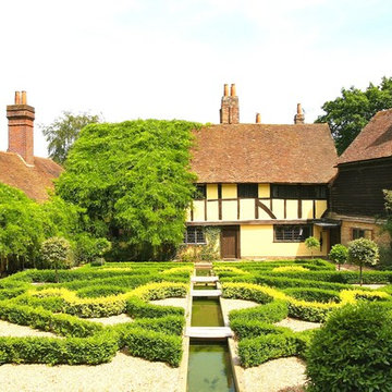 Surrey Country House Knot Garden by LS+L Landscape Design