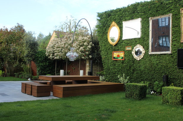 Eclectic Garden by Cool Gardens Landscape Associates – CGLA