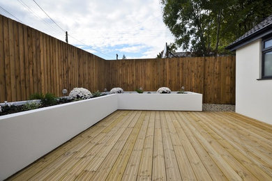 Inspiration for a contemporary garden in Essex.