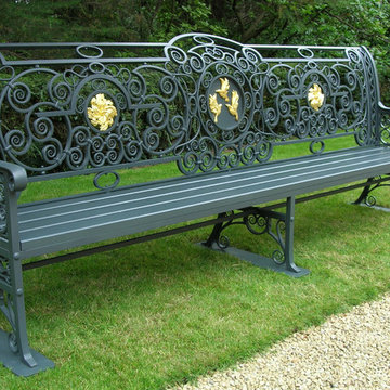 The Joyous garden bench.