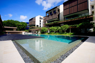 Design ideas for a landscaping in Singapore.