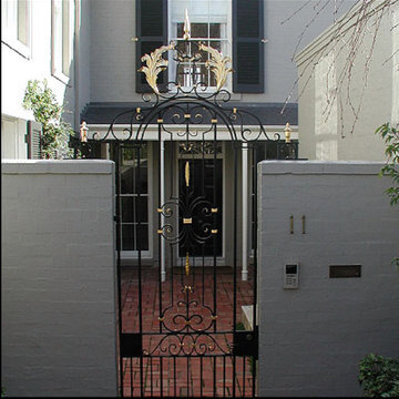 Toorak, Melbourne, Wrought iron Gold gilding