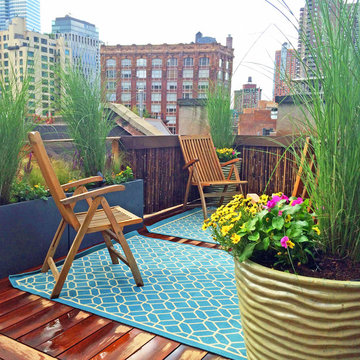 Tribeca Roof Garden Makeover