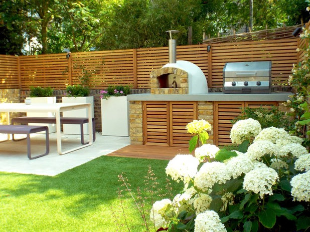 Garden Tour: A Concrete Plot Becomes a Leafy, Contemporary Space | Houzz UK