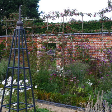 Victorian country house garden