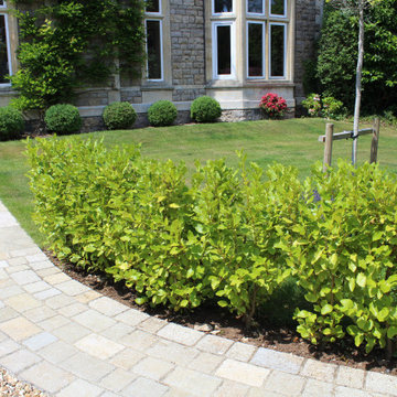 Victorian Front Garden With Long Gravel Drive