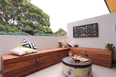 シドニーにあるコンテンポラリースタイルのおしゃれな庭の写真