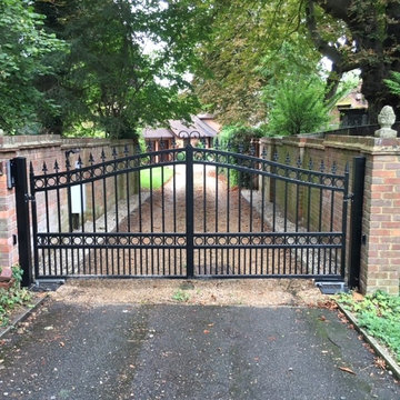 Wrought Iron Driveway Gates