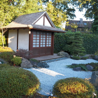 This is an example of an asian shed and granny flat in Hanover.