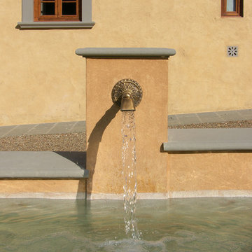 Dettaglio della fontana
